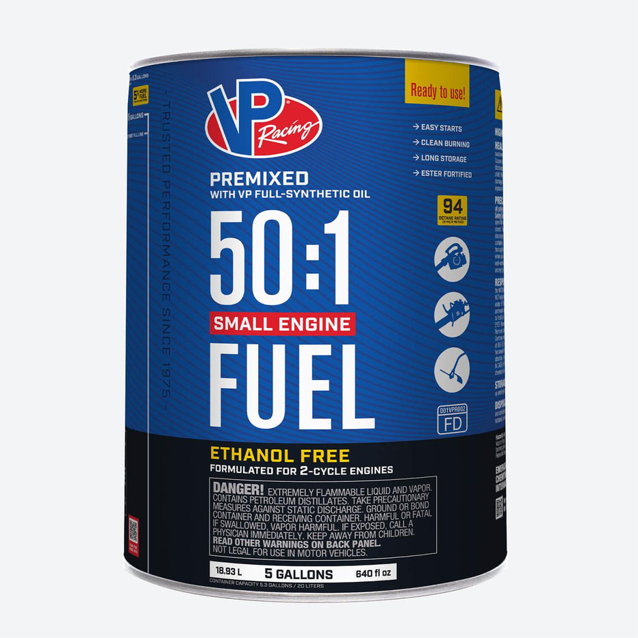 VP 50:1 Premixed Small Engine Fuel - 5 Gallon Pail