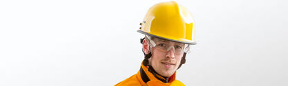Pacific Helmets R3V4 helmet worn with eye protection