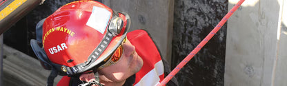 Pacific Helmets R3V4 helmet used for USAR rescue operations