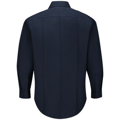 Men's Classic Long Sleeve Fire Chief Shirt Midnight Navy