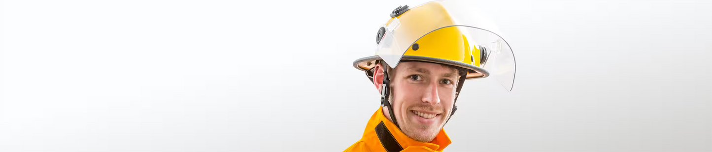 Pacific Helmets BR5 MKII wildland helmet in service