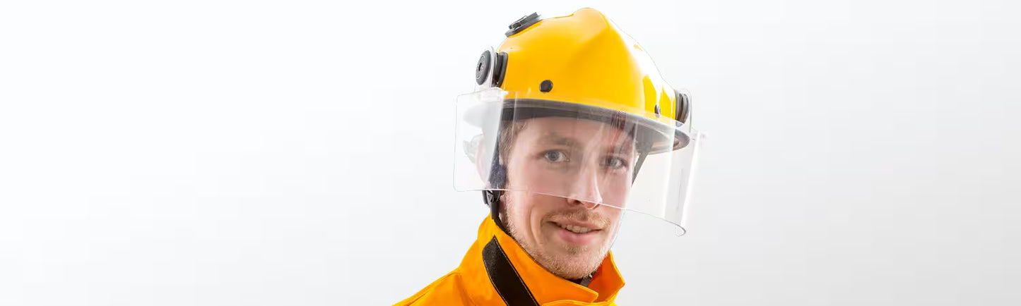 Pacific Helmets BR5 MKII C wildland helmet in service