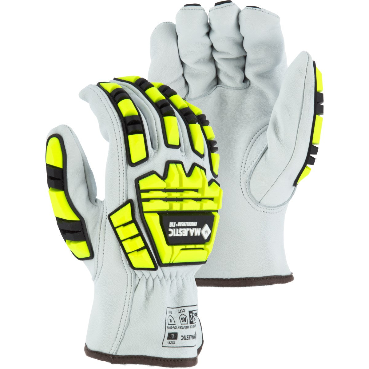 Majestic 21286 Knucklehead X10 Goatskin A6 Impact Glove product image