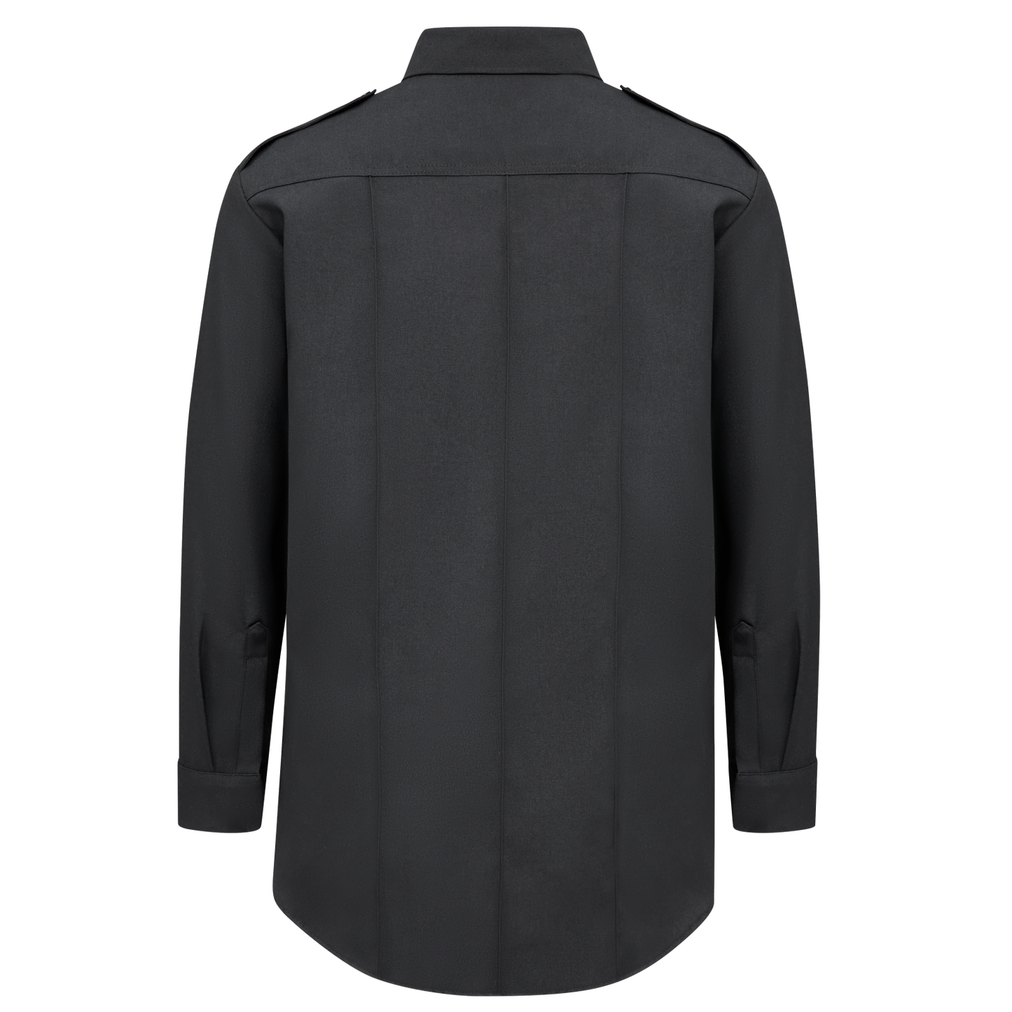 Men’s Classic Long Sleeve Fire Chief Shirt Black