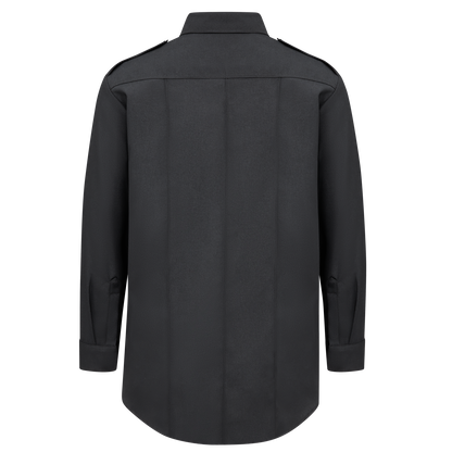 Men’s Classic Long Sleeve Fire Chief Shirt Black