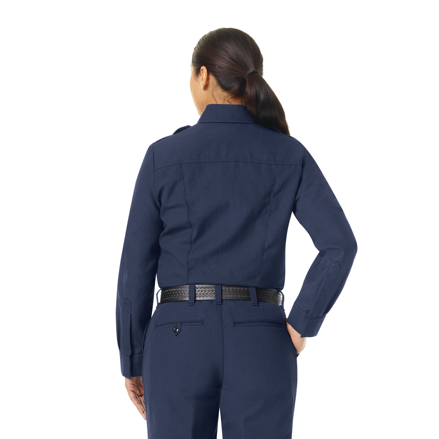'- [ ] Women's Classic Long Sleeve Fire Chief Shirt