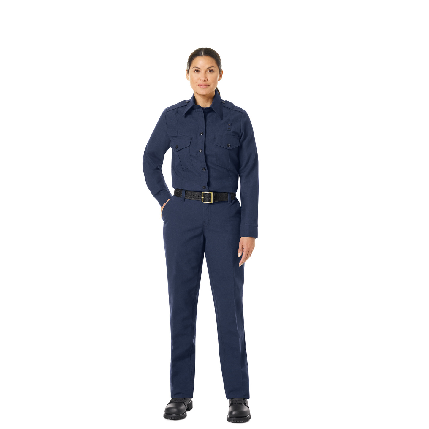 '- [ ] Women's Classic Long Sleeve Fire Chief Shirt