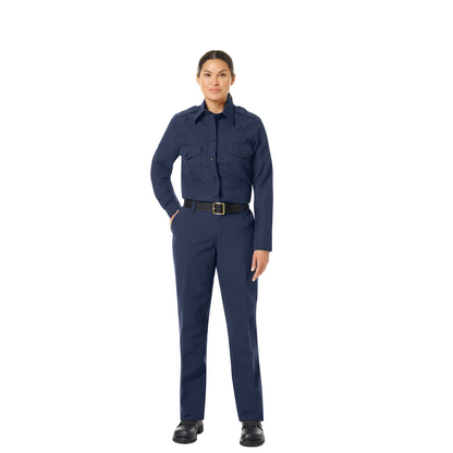 '- [ ] Women's Classic Long Sleeve Fire Chief Shirt