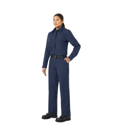 '- [ ] Women's Classic Long Sleeve Fire Chief Shirt