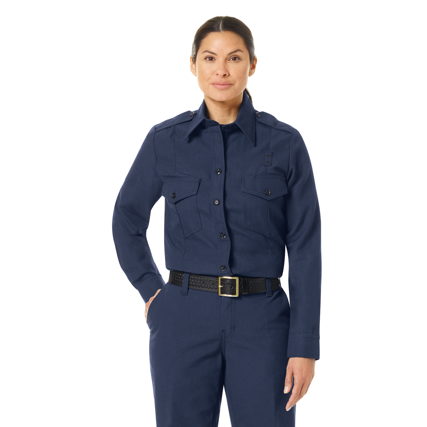 '- [ ] Women's Classic Long Sleeve Fire Chief Shirt