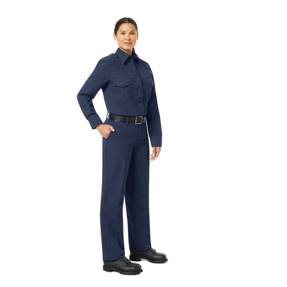 '- [ ] Women's Classic Long Sleeve Fire Chief Shirt