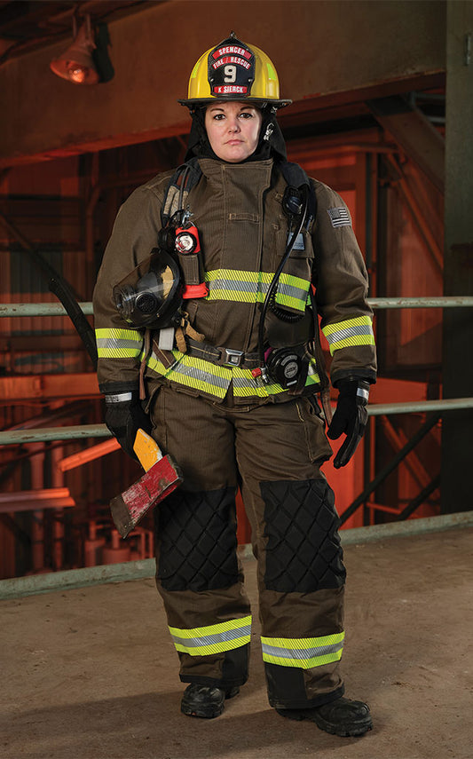 Veridian Vanguard turnout gear in action