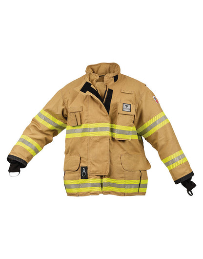 Veridian Velocity turnout coat front view