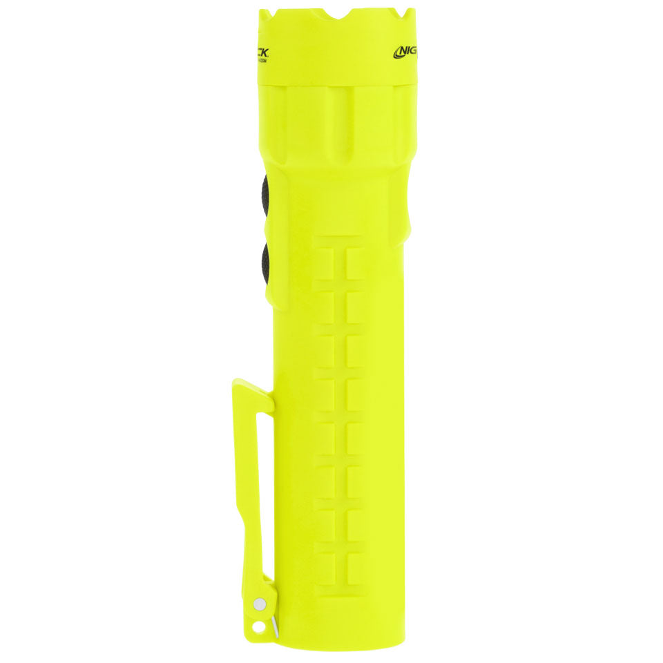 Nightstick Yellow/Green Flashlight W/ Dual Magnets