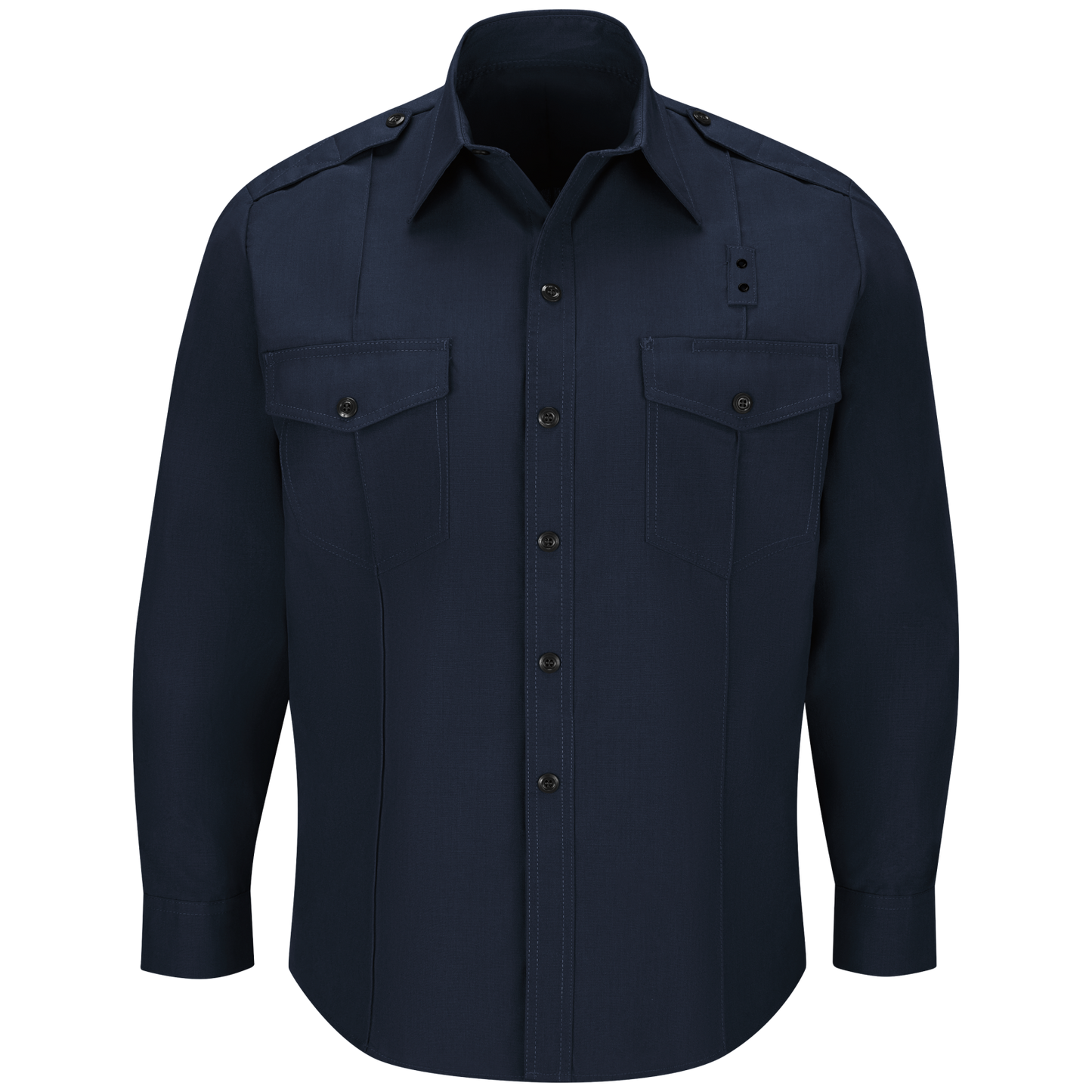 Men's Classic Long Sleeve Fire Chief Shirt Midnight Navy
