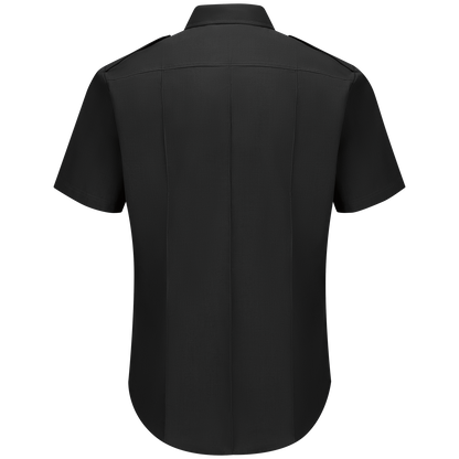Men’s Classic Short Sleeve Fire Chief Shirt Black
