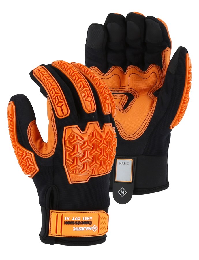 Majestic Knucklehead 21475BK A5 Cut & Impact-Resistant Glove