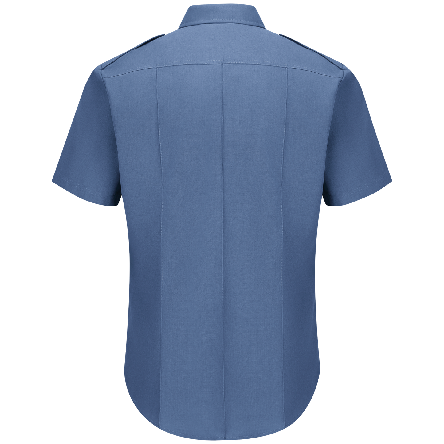 Men’s Classic Short Sleeve Fire Chief Shirt Light Blue