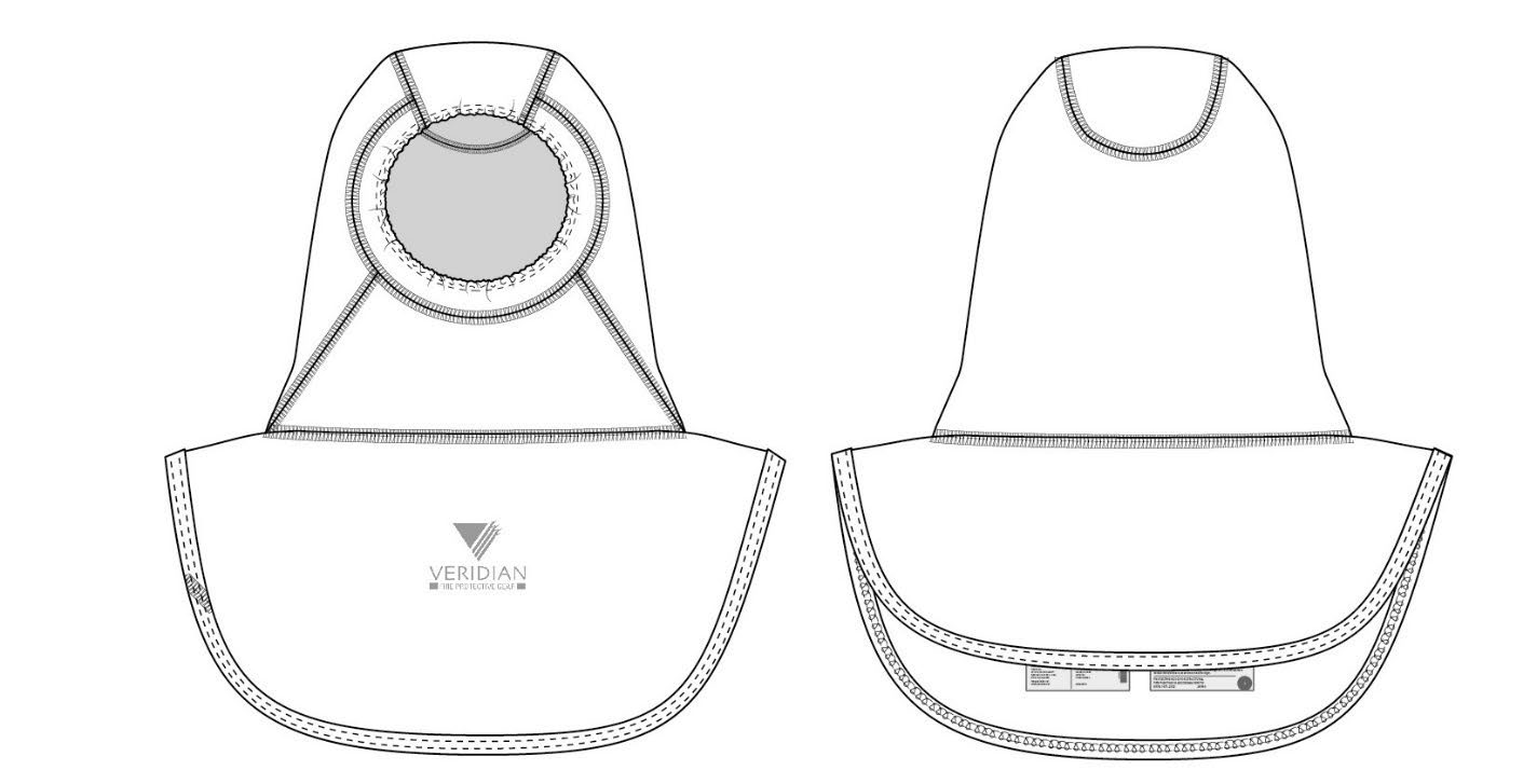 Veridian Viper Max Nano 820 Full Coverage Hood