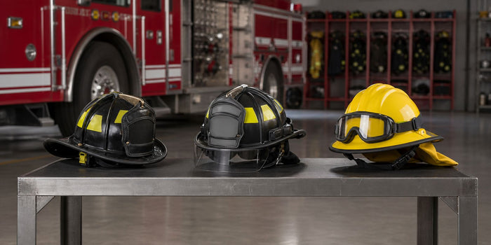 Firefighter helmets